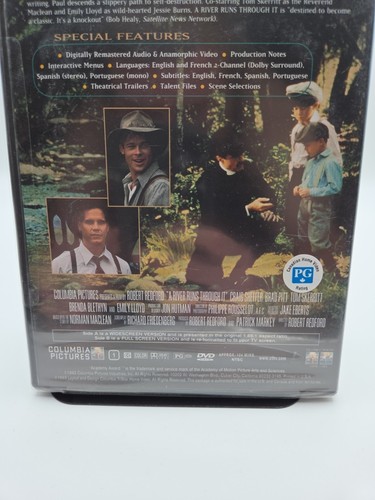 A River Runs Through It (DVD, 1992) - Brand New Free Shipping - Foto 3 di 7