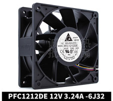 1PCS Delta PFC1212DE DC12V 3.24A -6J32 4-wire cooling fan 12CM