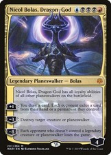Nicol Bolas, Dragon-God - Normal NM MTG War of the Spark