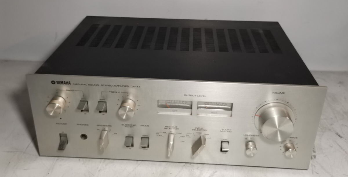 YAMAHA CA-X1 Integrated amplifier 105W AC100V Premain Amp High-End