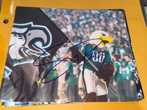 Philadelphia Eagles Swoop mascot signed 8x10 photo