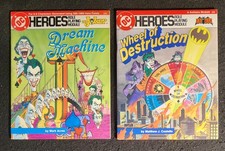 DC HEROES ROLE PLAYING MODULE JOKER + BATMAN  (Mayfair 1986) 206 + 228 F/VF