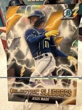 2026 Bowman - Electric Sluggers Jesus Made #ES-20 #1 Prospect Milwaukee Brewers