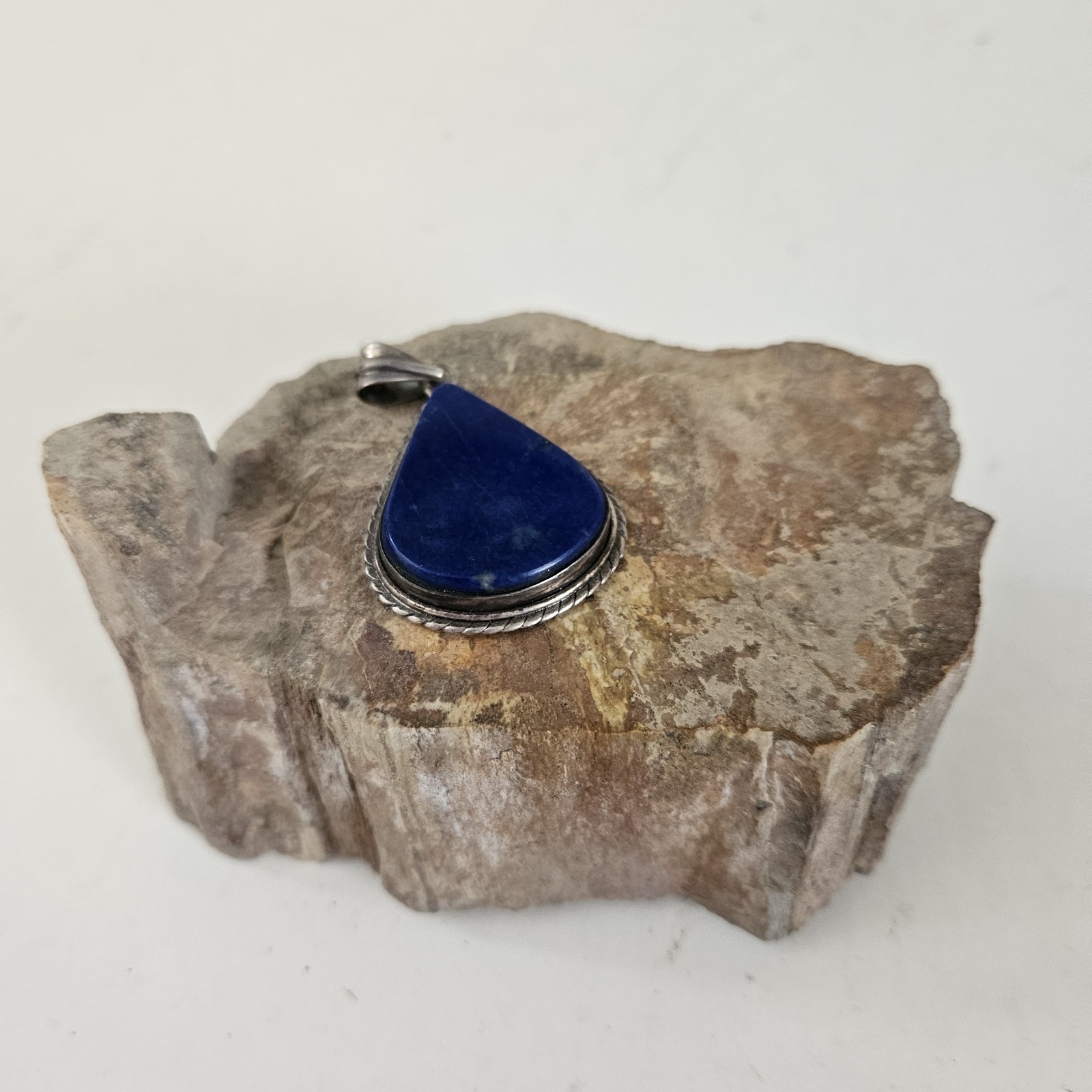 VTG Handcrafted Solid 925 Sterling Silver Teardro… - image 2