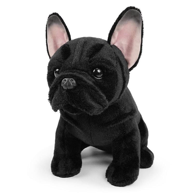 9 '' French Bulldog Plush Toy Soft Cuddly Stuffed Animal For Kids Birthday Gift