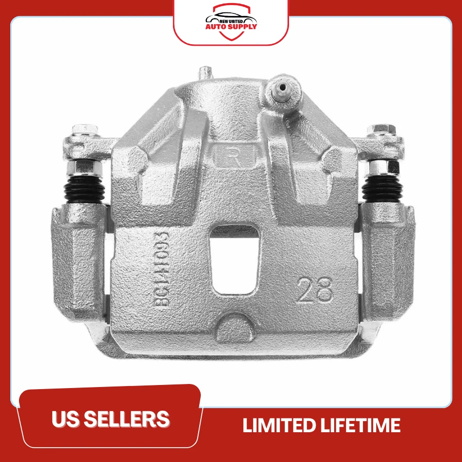 Pinza de freno de disco con soporte delantero derecho para Hyundai Sonata Azera 06-11 Kia Amanti Foto 3 de 4