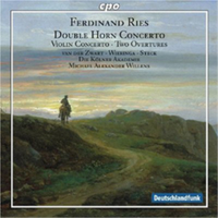 Ferdinand Ries Ferdinand Ries: Double Horn Concerto/Violin Concerto/... (Cd)