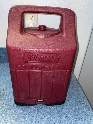 Coleman Model 5154A 5151 5152 Propane Lantern CASE ONLY Burgundy