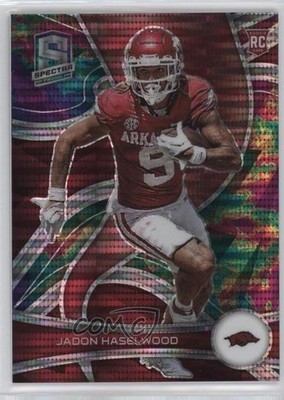 2023 Chronicles Draft Picks Celestial Prizm 68/99 Jadon Haselwood Rookie RC 2qw