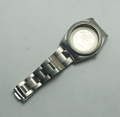 Authentic MONTRES Rolex .SA Case and Back With Bracelet Ref# 1500 Geneva Swiss M