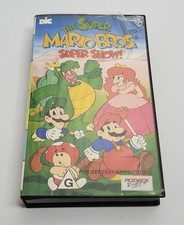 The Super Mario Bros Super Show! VHS Video 1989 Nintendo Pickwick Video