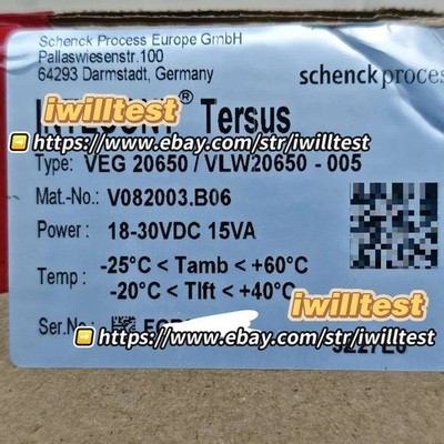 SCHENCK VEG20650/VLW20650-005 Weighing Controller *IW