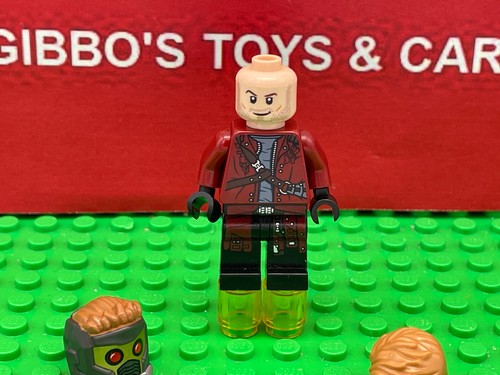 LEGO STAR LORD minifigure MARVEL set 76019 figure sh127 sh0127 - Picture 2 of 5