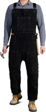 Leather Welding Apron Split Leg for Men and Women,Heavy Duty Cowhide Leather Wel