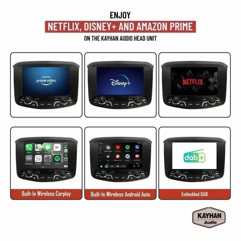 Car Stereo with SatNav for HOLDEN VF Commodore | V6 | 2013 – 2017 | 8″ inch