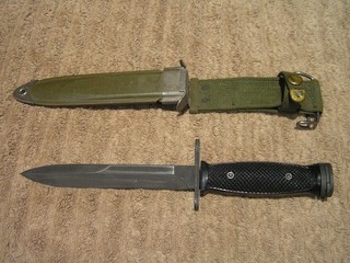 M4A1 Bayonet With M8A1 Scabbard AKI Marked