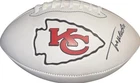 Kansas City Chiefs Trent McDuffie Signed Logo Football JSA Certified