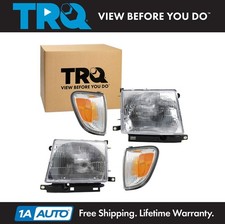 Trq Headlight Corner Light Kit 4pc For 1998-2000 Toyota Tacoma Trq Headlight Corner Light Kit 4pc For 1998-2000 Toyota Tacoma