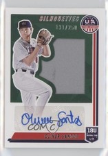 2022 Panini USA Baseball Stars & Stripes 131/250 Oliver Santos #SIL-OS Auto 0x5e
