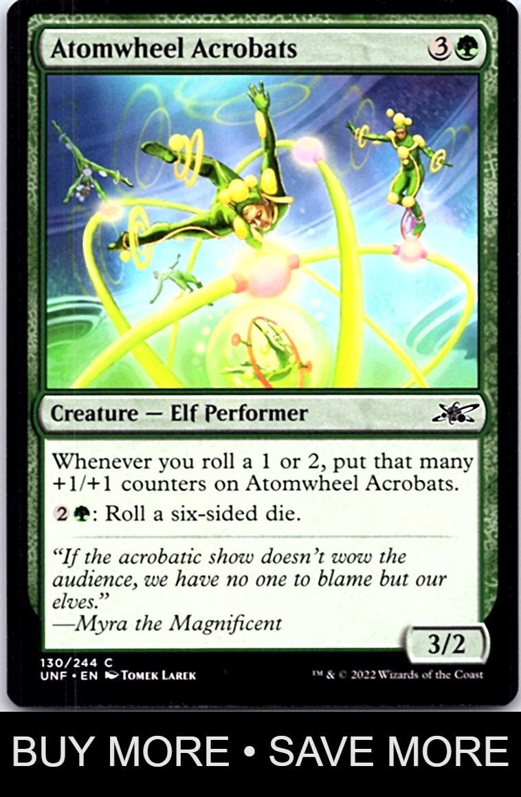 Atomwheel Acrobats LP UNF Unfinity MTG