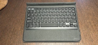 ZAGG Rugged Messenger Bluetooth Keyboard Folio Case Black