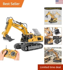 Interactive Remote Control Excavator for Kids - Enhances Play & Learning Skills