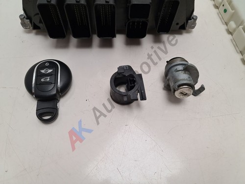 MINI ONE F56 B38 2013~On DME ECU LOCKSET 1.2 PETROL - 1 KEY 8642705 - Picture 4 of 5