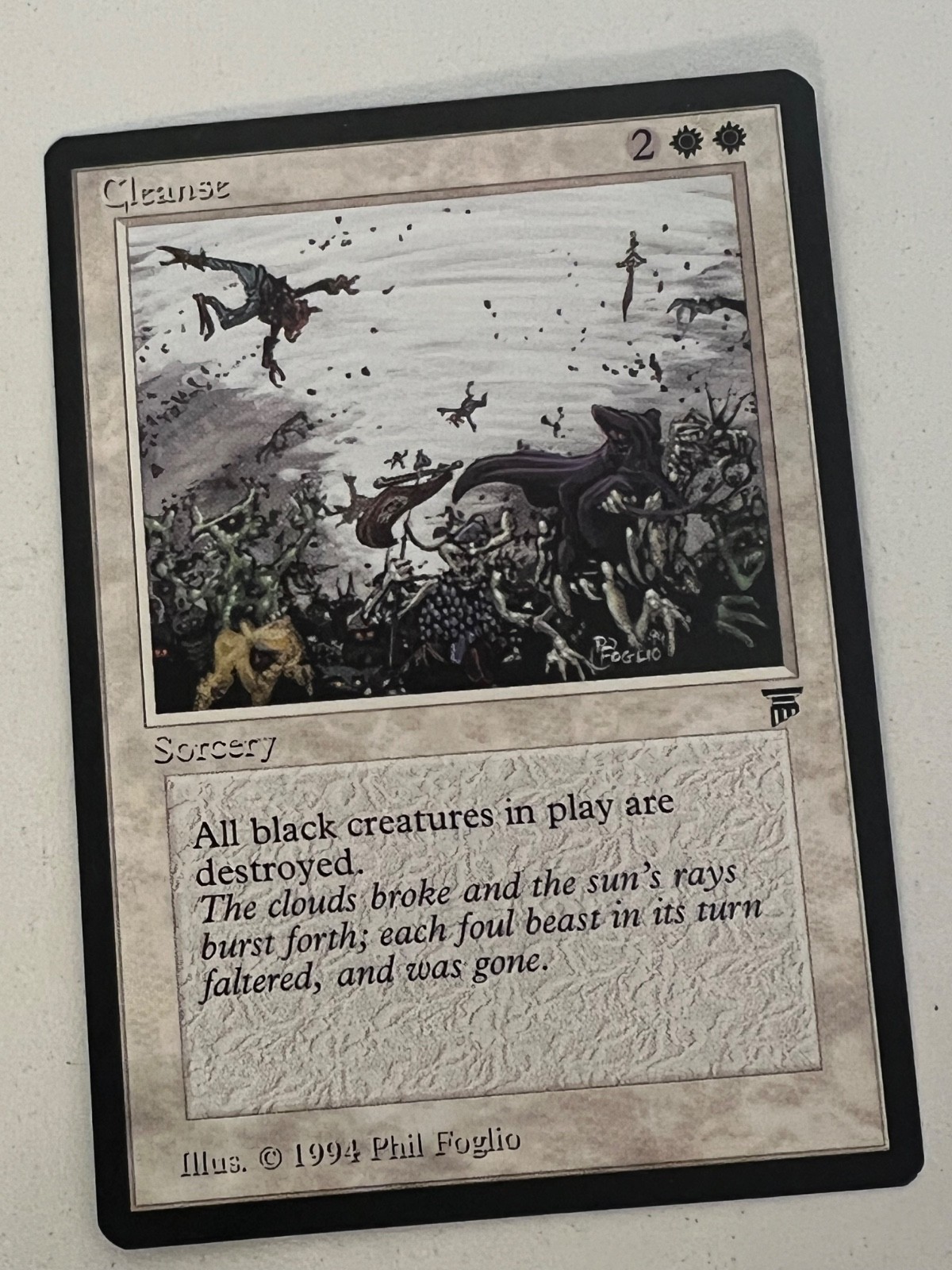 cleanse mtg card All cards will be carefully packed for safe transit Temporal Cleansing | Lorwyn Eclipsed