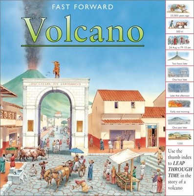 VOLCANO (FAST FORWARD BOOKS) By Peter Dennis & Nicholas Harris - Hardcover *NEW*
