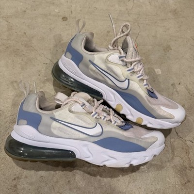 Nike Air Max 270 React SE Running Gym Training Shoe White CJ4060-100 Youth 5.5Y