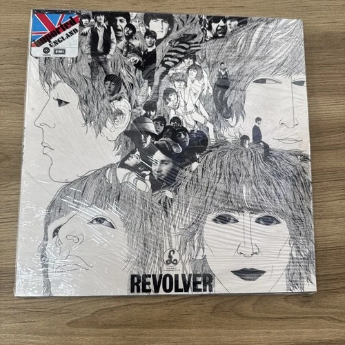 The Beatles Revolver UK Parlophone Stereo LP Sealed Imported From England