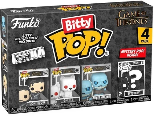 FUNKO Bitty POP!: Game of Thrones - Jon Snow 4-Pack [New Toy] Vinyl Figure, 4