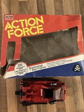 Vintage Palitoy Action Force Shadowtrak Vehicle And Original Box