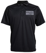 Screen Writer Polo, REFLECTIVE design, Performance Polo, movie screen writer