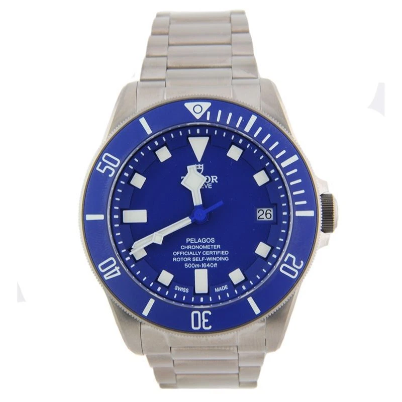 Tudor Pelagos titanio M25600TB 0001 42 mm blu