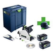 Festool TSC 55 KEB-Basic 100Y Edition Tauchsäge 18 / 36 V 160 mm + 2x Akku 5 Ah