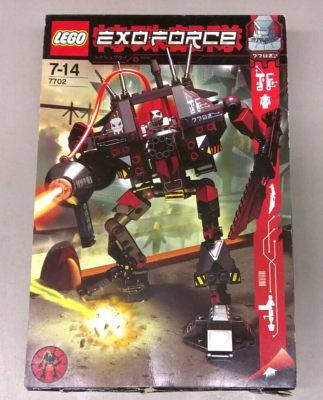 LEGO Exo-Force 7702 Thunder Fury NEW! Mech Robot Light-Up Brick