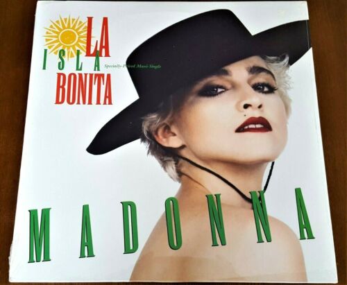 Still Sealed : MADONNA - La Isla Bonita : CANADA 12" vinyl single : very rare - Afbeelding 1 van 3