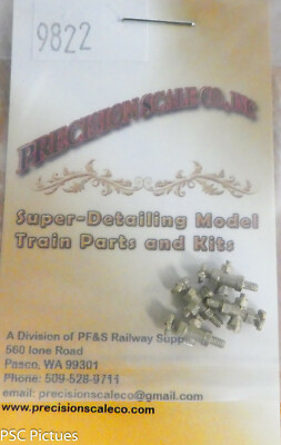 Precision Scale #9822 (Large Scale/Multi-Scale) Globe Angle Valves .045'' Core