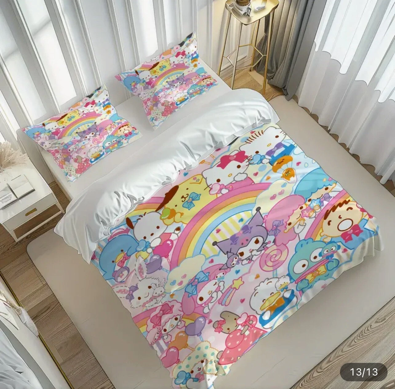 Hello Kitty And Friends Bedding Set