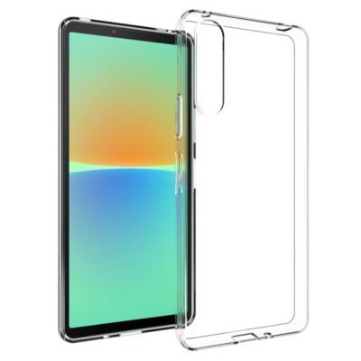 Hülle für Sony Xperia 10 V Handyhülle Silikon Cover Case Bumper Etui Transparent