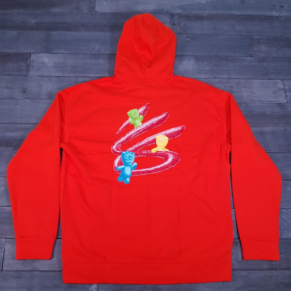 UNDER ARMOUR Steph Curry x Sour Patch Kids Hoodie Jacket Mens XL