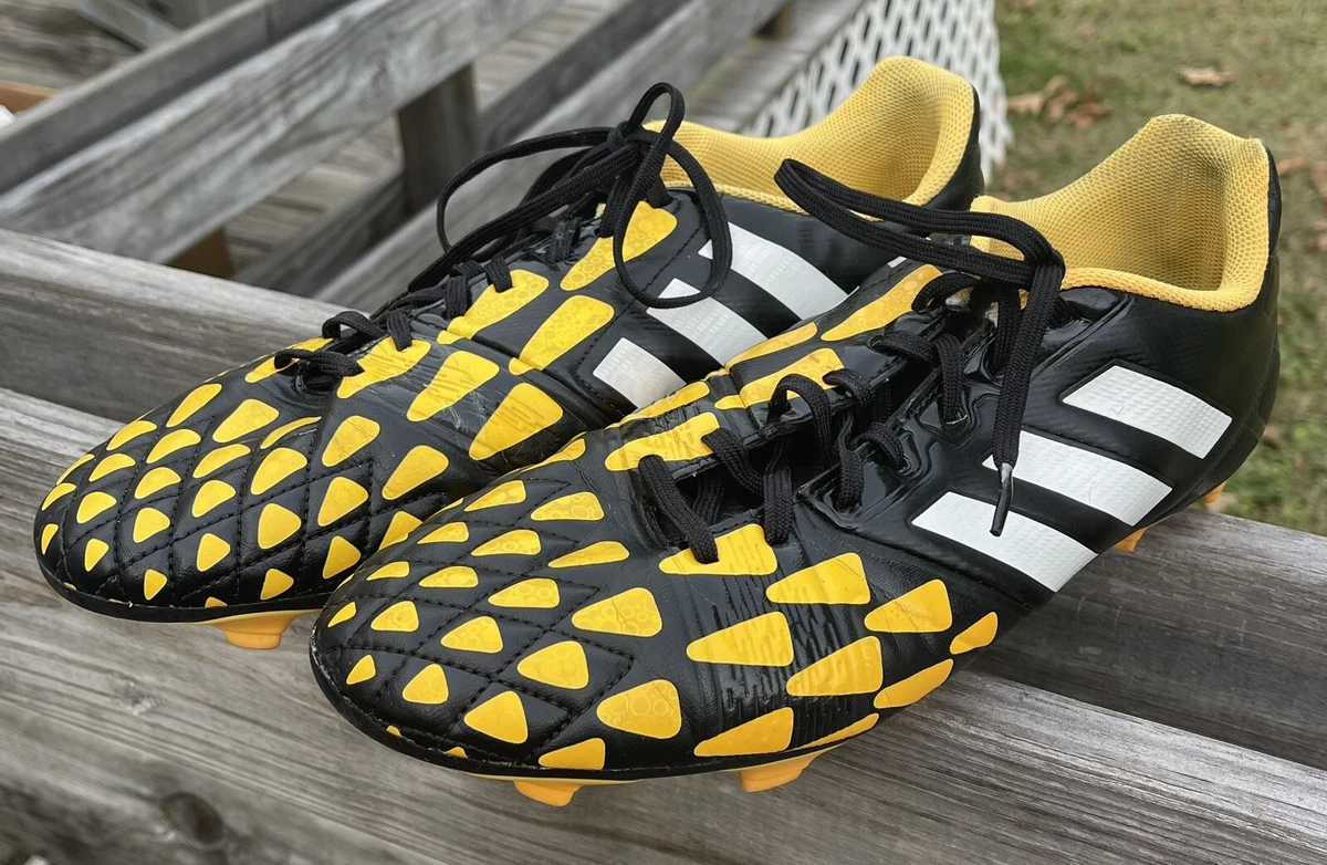 Adidas Nitrocharge 1.0 TRX FG Black Football Soccer Cleats US 13