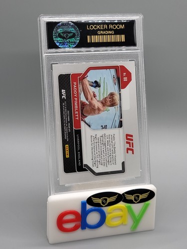 2022 Panini Prizm UFC Lightweight PADDY PIMPLETT #88 rookie RC graded LRG 10 - Picture 2 of 2