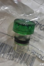 Allen Bradley 800MR-N2G Push-To-Test Pilot Light Push Button Green Lens