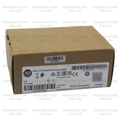 New 1734-APB Allen Bradley POINT I/O Profibus-DP Network Adapter SER A