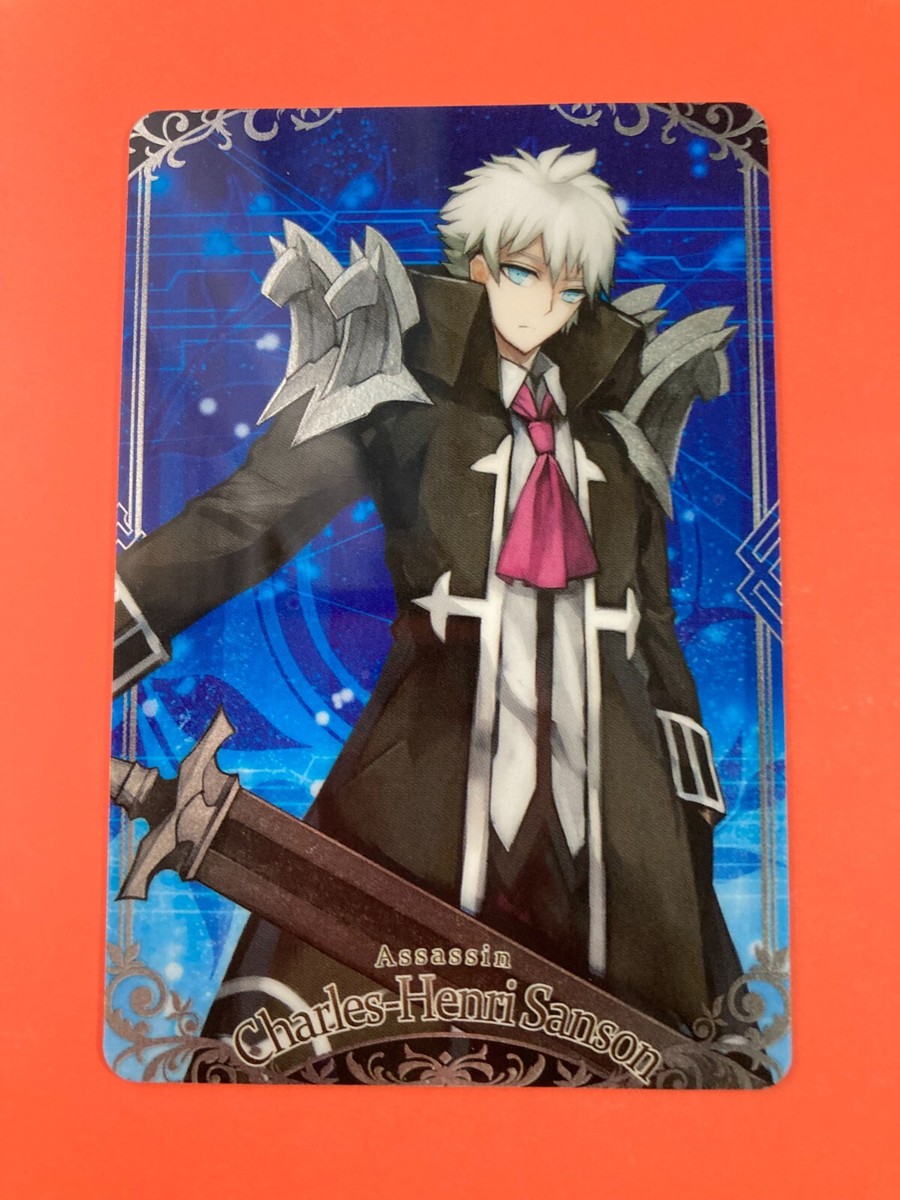 Charles-Henri Sanson N10 Fate Grand Order FGO Wafer Card 2018 very