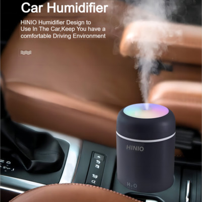 Portable USB LED Car Home Humidifier Aroma Oil Diffuser Mist Purifier 300ML