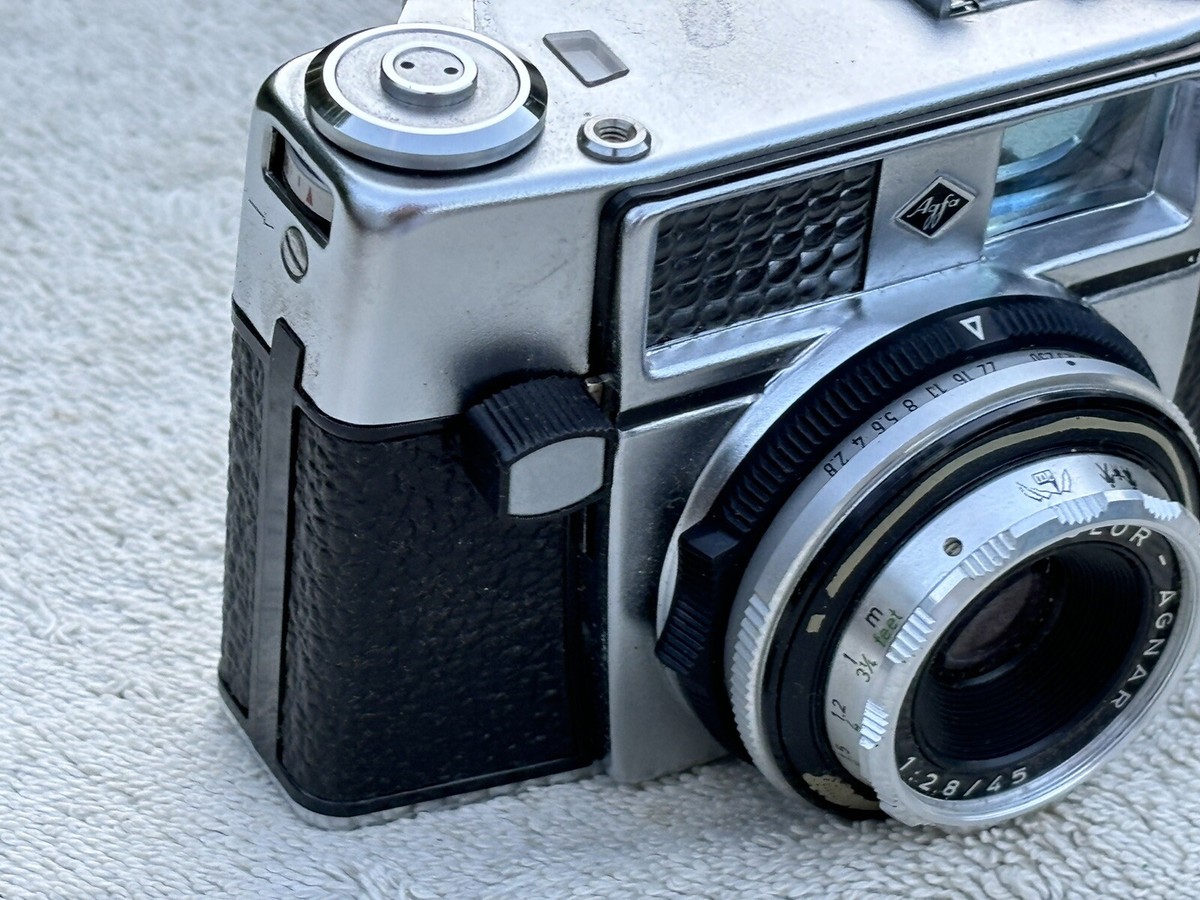 Agfa Film Camera With 1:2.8/ 45mm Agnar Color Lens Made in Germany