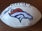 Demaryius Thomas Autographed Full Size Denver Broncos Logo Football JSA COA